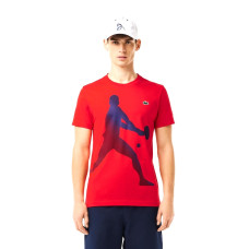 Kit Camiseta e Bone Lacoste Novak Djokovic
